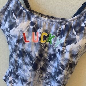 Lucky Brand Tie-Dye Bodysuit • Sz XL • NEW!